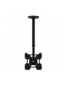 TECHLY 102345 Techly Uchwyt sufitowy do TV LED/LCD/PLAZMA 23-37 45kg regulowany VESA czarn - nr 6