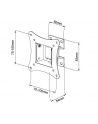 TECHLY 106602 Techly Uchwyt ścienny do TV LCD/LED/PDP 13-30 15kg VESA regulowany czarny - nr 21