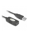 TECHLY 023646 Techly Przedłużacz kabel USB 2.0 aktywny USB A/USB A M/F 10m czarny - nr 2