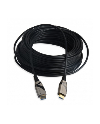 TECHLY 103991 Techly Aktywny kabel optyczny HDMI-HDMI M/M v2.0 Ethernet 3D 4K 30m czarny