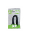 TECHLY 106824 Techly Kabel przedłużacz monitorowy HDMI-HDMI M/F 0,2m Ethernet 4K@60Hz czarny - nr 5