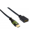 TECHLY 106848 Techly Kabel przedłużacz monitorowy HDMI-HDMI M/F 1,8m Ethernet 4K@60Hz czarny - nr 12