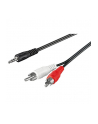 TECHLY 504402 Techly Kabel audio stereo Jack 3.5mm na 2x RCA M/M 50cm - nr 1