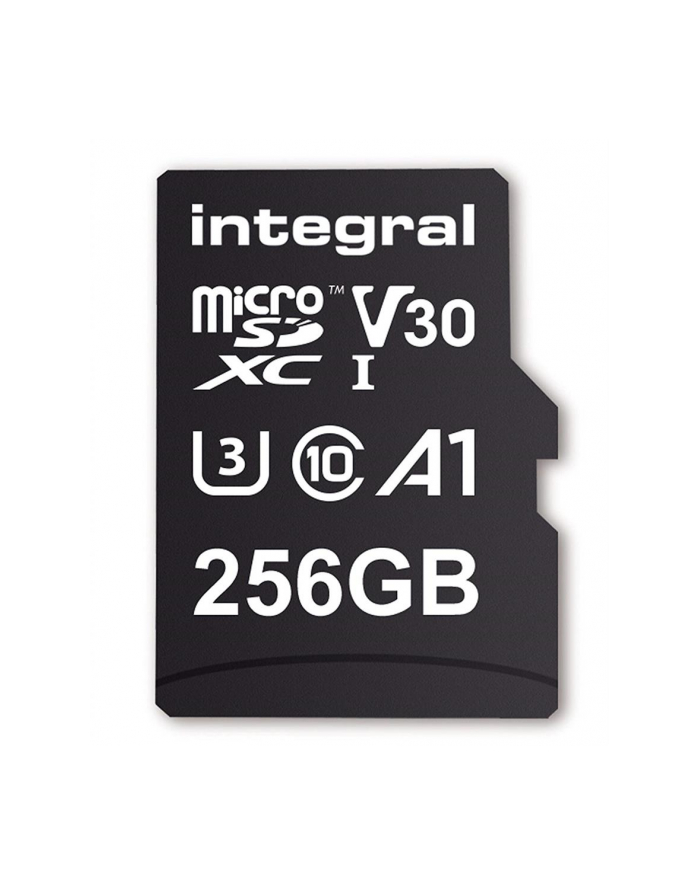 integral memory plc INTEGRAL INMSDX256G-100/90V30 Integral 256GB MICRO SDXC 90V30, R:100MB/s W:70MB/s U3 V30 + ADAPTER główny