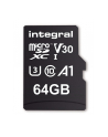 integral memory plc INTEGRAL INMSDX64G-100/70V30 Integral 64GB MICRO SDXC 70V30, R:100MB/s W:70MB/s U3 V30 + ADAPTER - nr 1