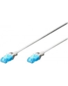 DIGITUS DK-1512-005/WH DIGITUS Kabel patch cord UTP, CAT.5E, biały, 0.5m, 15 LGW - nr 13