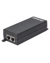 intellinet network solutions INTELLINET 561518 Intellinet Adapter zasilacz PoE+ IEEE 802.3af 1 port RJ45 Gigabit 30W - nr 1