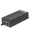 intellinet network solutions INTELLINET 561518 Intellinet Adapter zasilacz PoE+ IEEE 802.3af 1 port RJ45 Gigabit 30W - nr 25