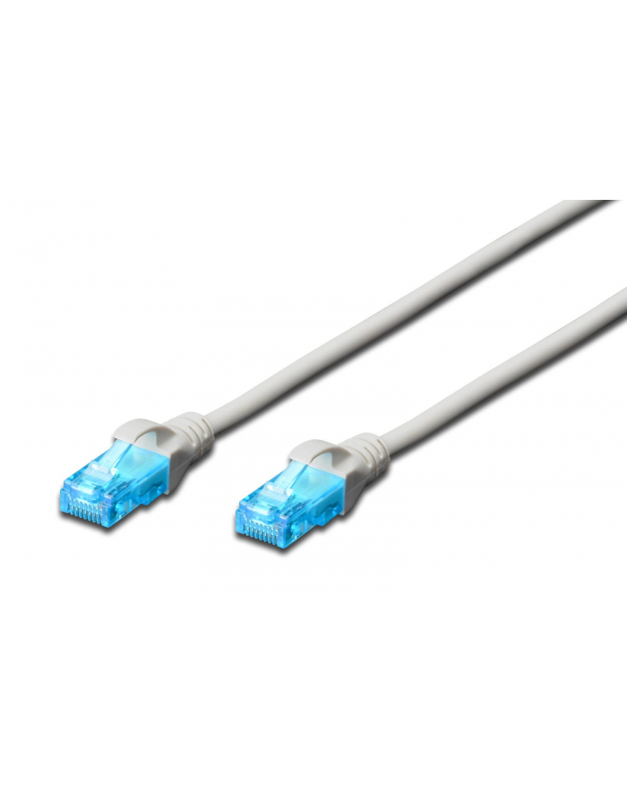 DIGITUS DK-1512-050/WH DIGITUS Kabel patch cord UTP, CAT.5E, biały, 5.0m, 15 LGW główny