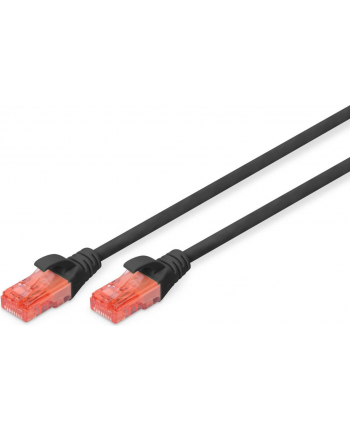 DIGITUS DK-1612-010/BL Kabel Digitus patch cord UTP, CAT.6, czarny, 1,0 m, 15 LGW