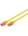 DIGITUS DK-1612-050/Y Kabel Digitus patch cord UTP, CAT.6, żółty, 5,0m, 15 LGW - nr 19