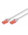 DIGITUS DK-1612-150 Kabel Digitus patch cord UTP, CAT.6, szary, 15,0m, 15 LGW - nr 2