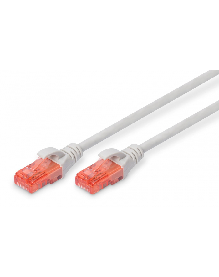 DIGITUS DK-1612-150 Kabel Digitus patch cord UTP, CAT.6, szary, 15,0m, 15 LGW główny