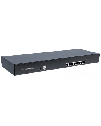 intellinet network solutions INTELLINET 507882 Intellinet 8-Portowy przełącznik KVM Cat5 VGA/USB/PS2 do konsoli KVM LCD