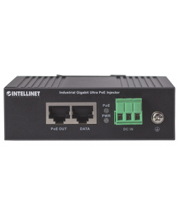 intellinet network solutions INTELLINET 561389 Intellinet Przemysłowy injektor Ultra PoE Gigabit, 1x 60W, IEEE 802.3at/af