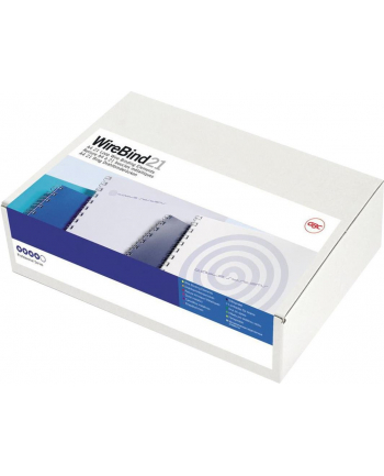 GBC 4BG178 GBC Grzbiety drutowe MultiBind 21zw. 8mm - 100 szt. Srebrne