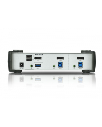 ATEN CS1912-AT-G ATEN CS1912 2-Port USB 3.0 DisplayPort KVMP Switch