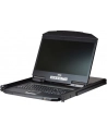 ATEN CL3108NX-ATA-AG ATEN 8-Port Short Depth PS/2-USB VGA Single Rail WideScreen LCD KVM Switch 18,5 - nr 12