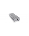 icy box ICYBOX IB-1817Ma-C31 IcyBox Obudowa Zewnętrzna na dysk M.2 NVMe SSD, USB 3.1 Type-C, Srebrna - nr 11