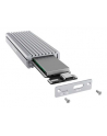 icy box ICYBOX IB-1817Ma-C31 IcyBox Obudowa Zewnętrzna na dysk M.2 NVMe SSD, USB 3.1 Type-C, Srebrna - nr 1