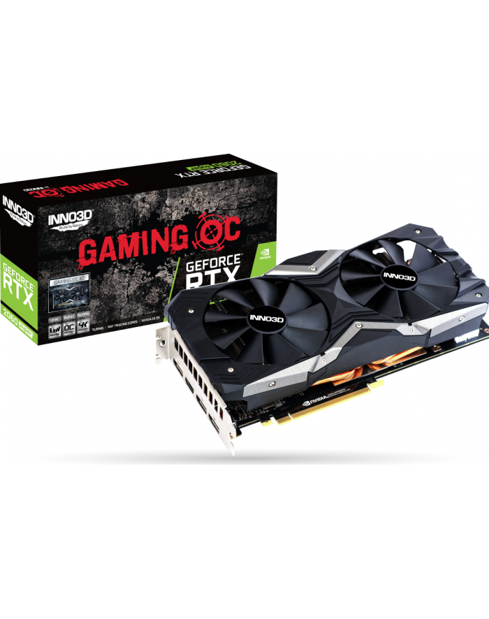 INNO3D N206S2-08D6X-17311165 INNO3D GEFORCE RTX 2060 SUPER GAMING OC X2, 8GB GDDR6, 3xDP, HDMI główny