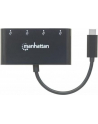 MANHATTAN 162746 Manhattan 4-Portowy hub USB-A 3.0 (4x USB-A) na SuperSpeed USB-C 3.1 Gen1 - nr 12
