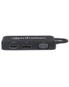 MANHATTAN 152600 Manhattan USB-C 3.1 multiport adapter AV -> HDMI/DP/VGA/DVI - nr 8