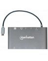 MANHATTAN 152808 Manhattan USB-C 3.1 multiport adapter -> HDMI/MiniDP/VGA/3x USB-A/USB-C PD/RJ45 - nr 13