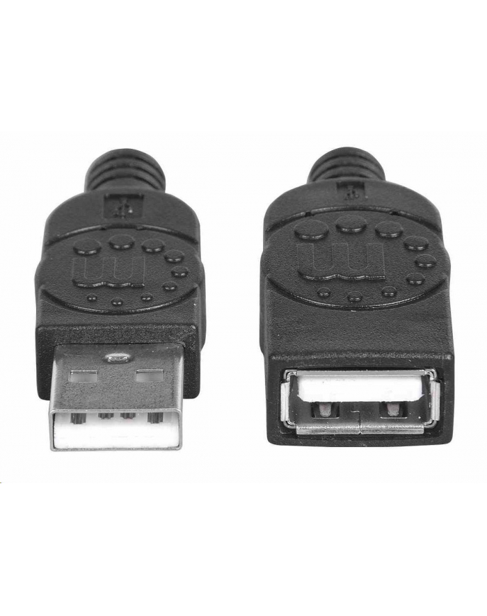 MANHATTAN 308519 Manhattan Przedłużacz kabel USB 2.0 USB A/USB A M/F 1m czarny główny