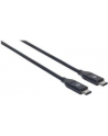MANHATTAN 354899 Manhattan Kabel USB-C 3.1 Gen2, USB C/USB C M/M 50cm czarny - nr 18
