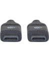 MANHATTAN 354899 Manhattan Kabel USB-C 3.1 Gen2, USB C/USB C M/M 50cm czarny - nr 19