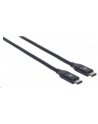 MANHATTAN 354899 Manhattan Kabel USB-C 3.1 Gen2, USB C/USB C M/M 50cm czarny - nr 6