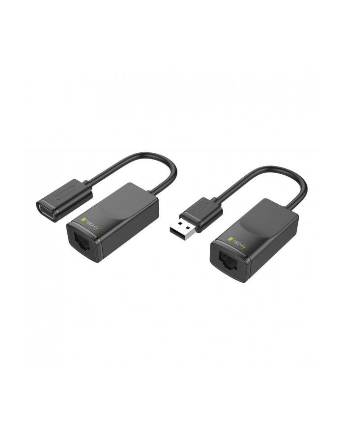 TECHLY 103199 Techly Przedłużacz extender USB po kablu sieciowym RJ45 do 60m główny