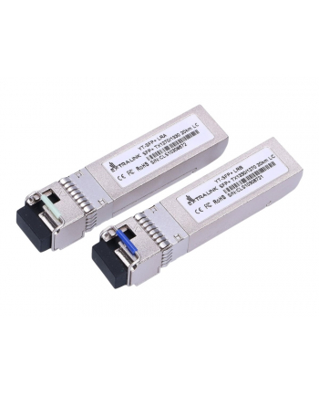 EXTRALINK ex.6211 ExtraLink YT-SFP+ LRA/LRB SFP+ 1xLC (Single-Mode) 1270/1330nm BiDi 20km - Pair nr 1