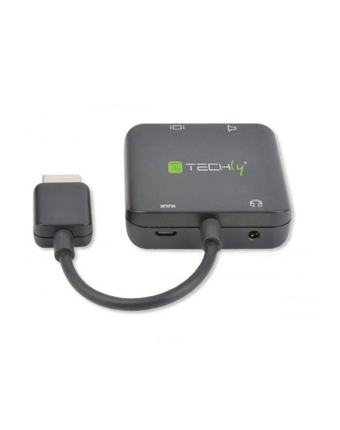 TECHLY 026500 Techly HDMI audio extractor Jack 3,5mm S/PDIF Toslink główny