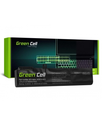 GREENCELL MS16 Bateria Green Cell BTY-M6H do MSI GE62 GE63 GE72 GE73 GE75 GL62 GL63 GL73 GL65 G