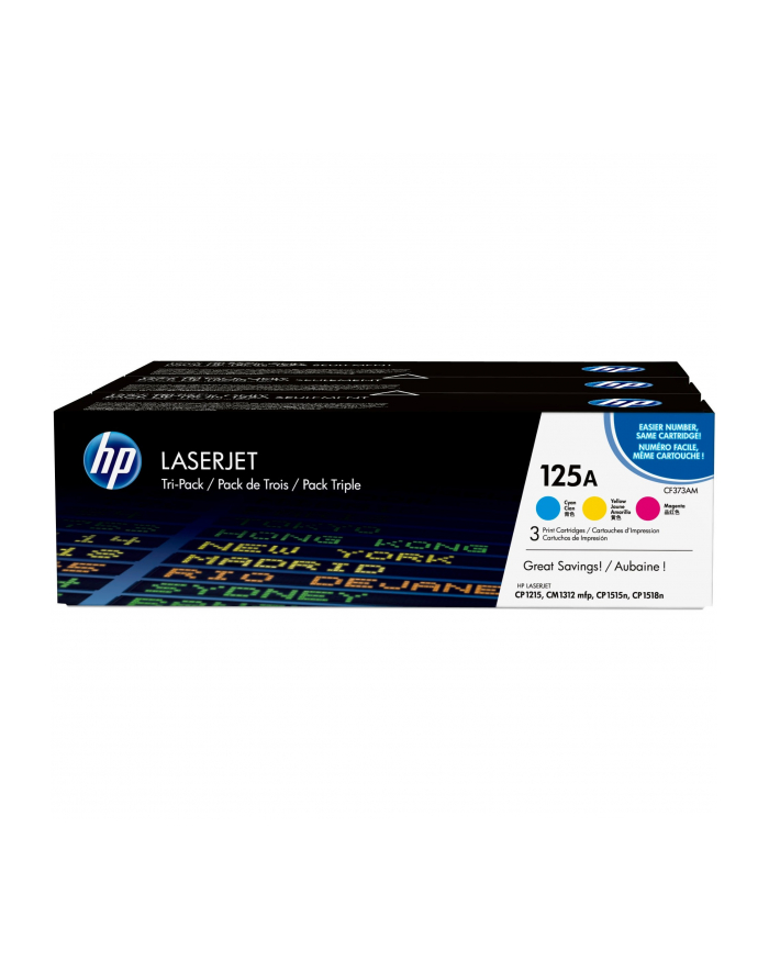 hoover HP CF373AM Toner HP 125A Tri-pack CMY główny