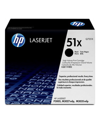 hoover HP Q7551X Toner HP 51X black   13000str   LJP3005 / M3035MFP / M3027MFP