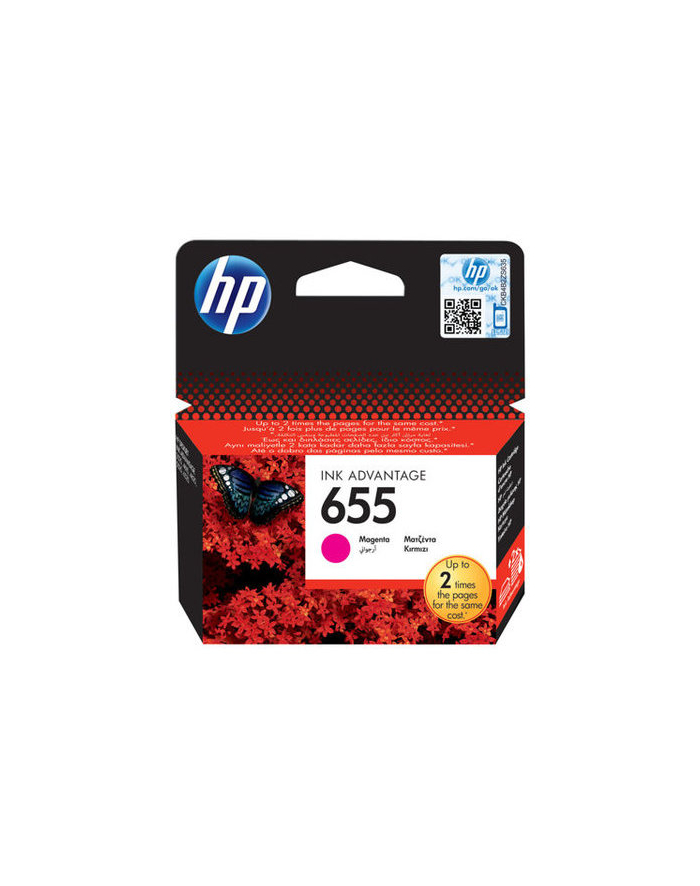 hoover HP CZ111AE#BHK Tusz HP 655 magenta główny