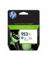 hoover HP F6U16AE Tusz HP 953XL cyan   1600 str   HP OfficeJet Pro 8210 / 8218 / 8710 / 8715 / 872 - nr 17