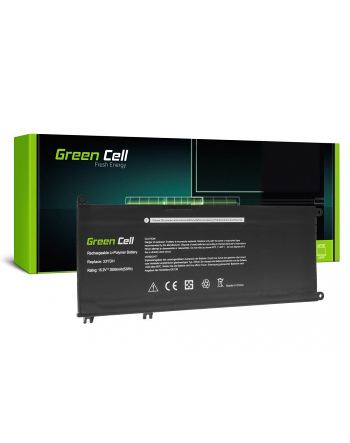 GREENCELL DE138 Bateria Green Cell 33YDH do Dell Inspiron G3 3579 3779 G5 5587 G7 7588 7577 7773 główny