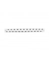 LANBERG PPKS-1224-S Lanberg keystone Patch Panel pusty z organizerem, 24 port, 19 1U, szary - nr 6