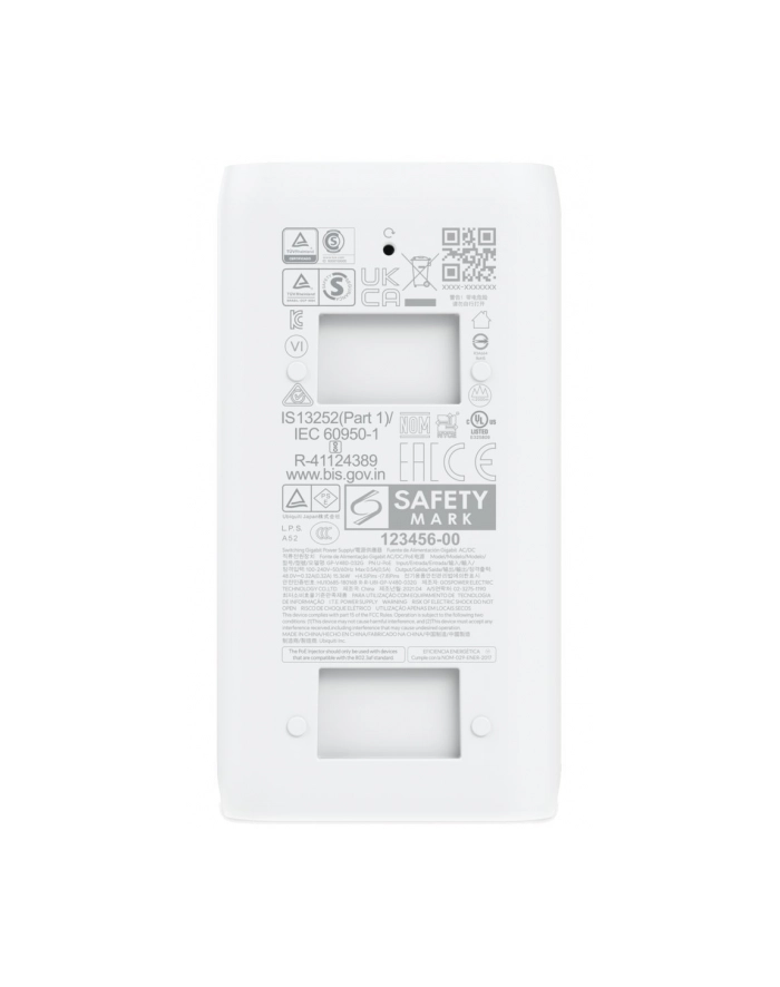 ubiquiti networks UBIQUITI U-POE-AF Ubiquiti U-POE-AF Supported PoE Injector 802.3AF główny