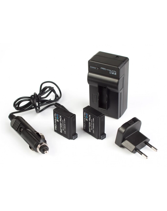 PRO-MOUNTS 5060403911599 PRO-mounts Battery Kit Hero4 główny