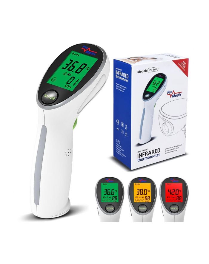 PROMEDIX PR-960 Promedix PR-960 Termometr lekarski bezdotykowy na podczerwień główny