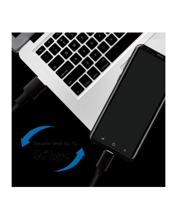 LOGILINK CU0170 LOGILINK - Kabel USB 3.2 Gen1x1, męski USB-A na męski USB-C, czarny, 2m