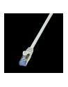 LOGILINK CQ4012S LOGILINK - Patchcord kat.6A/7, 600MHz S/FTP PIMF PrimeLine szary 0,25m - nr 2