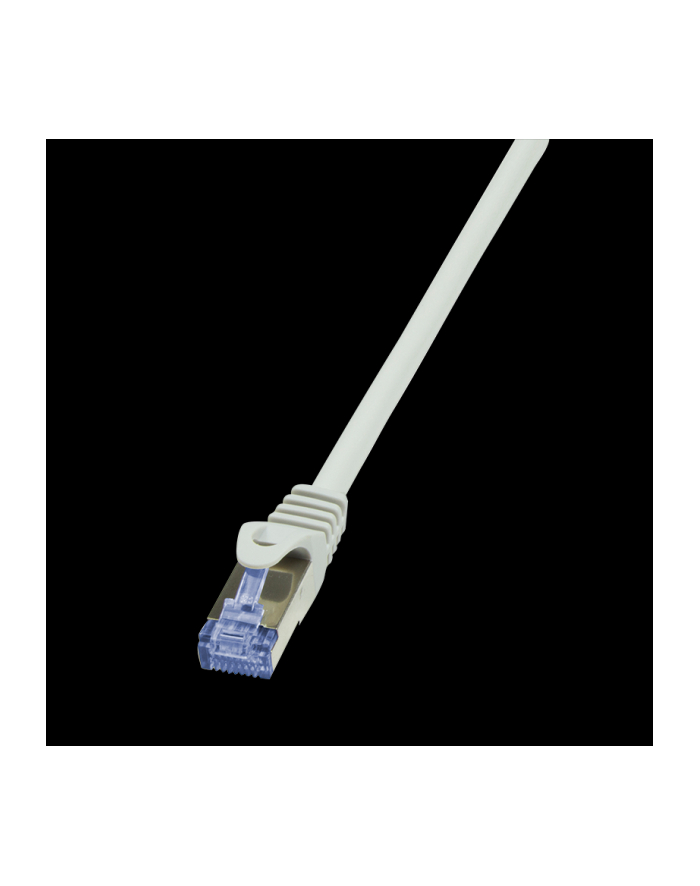 LOGILINK CQ4012S LOGILINK - Patchcord kat.6A/7, 600MHz S/FTP PIMF PrimeLine szary 0,25m główny