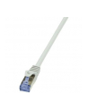 LOGILINK CQ4012S LOGILINK - Patchcord kat.6A/7, 600MHz S/FTP PIMF PrimeLine szary 0,25m - nr 4