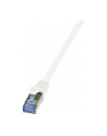 LOGILINK CQ4081S LOGILINK - Patchcord kat.6A/7, 600MHz S/FTP PIMF PrimeLine biały 7,50m - nr 8